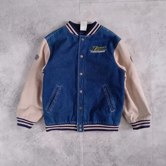 Disney Toy Story Buzz Lightyear Kids Denim Jacket - Picture 2 of 13